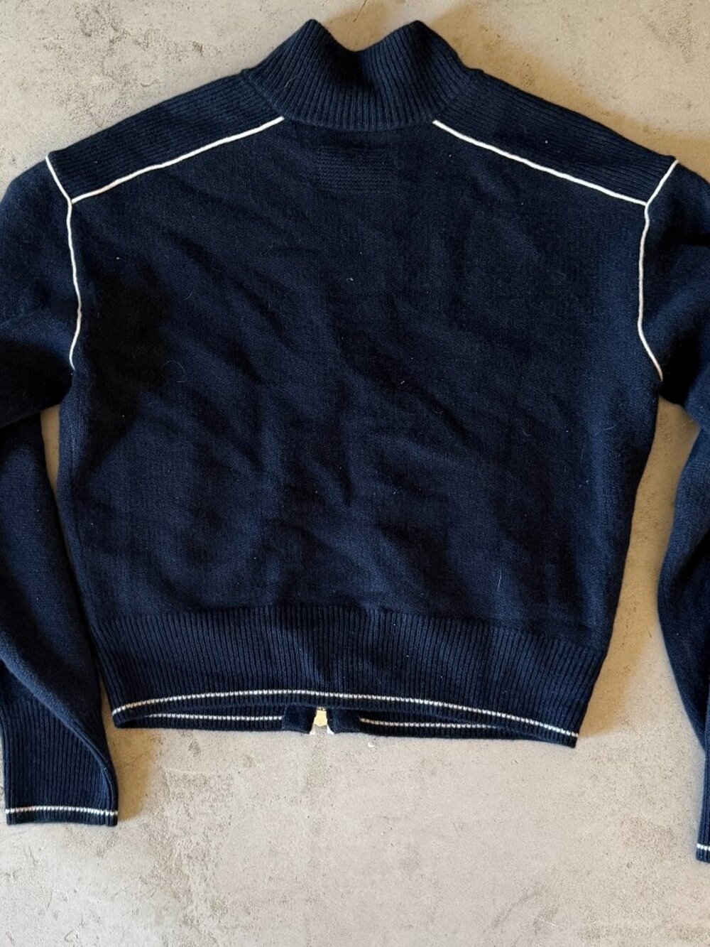 Guest In Residence Cashmere Track Jacket Sz M